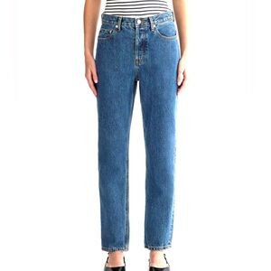 Everlane Women’s The 90’s Cheeky Jean Northridge 33 Ankle Button-Fly Straight